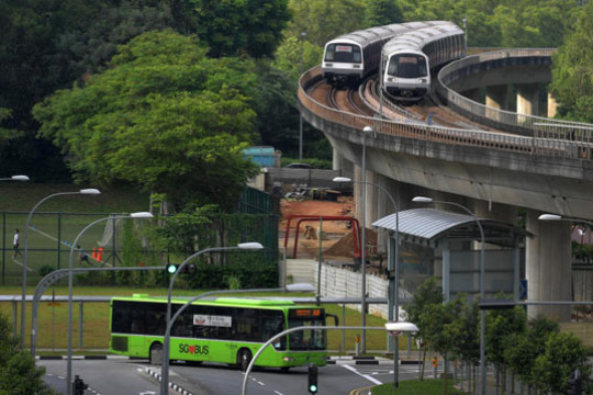 Hệ thống giao thông công cộng tại Singapore